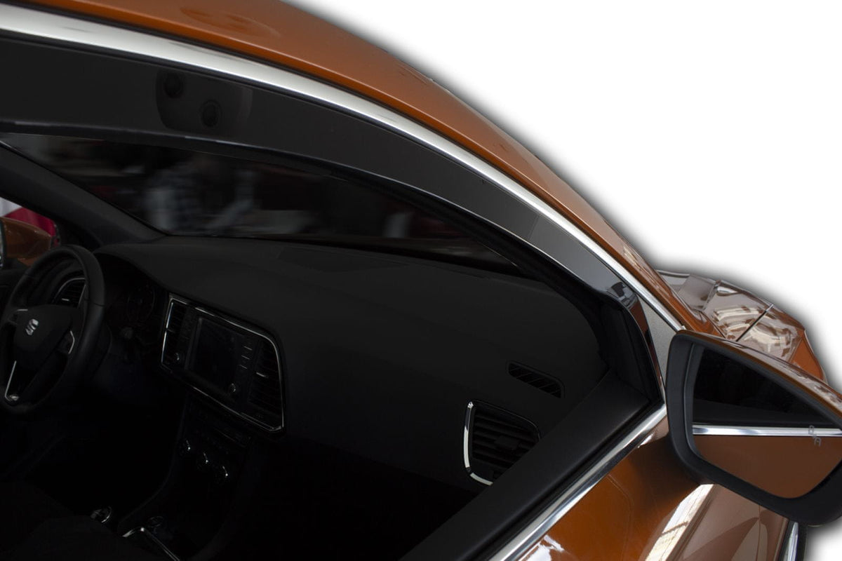 Heko vindavviser til Seat Ateca – sort transparent farge