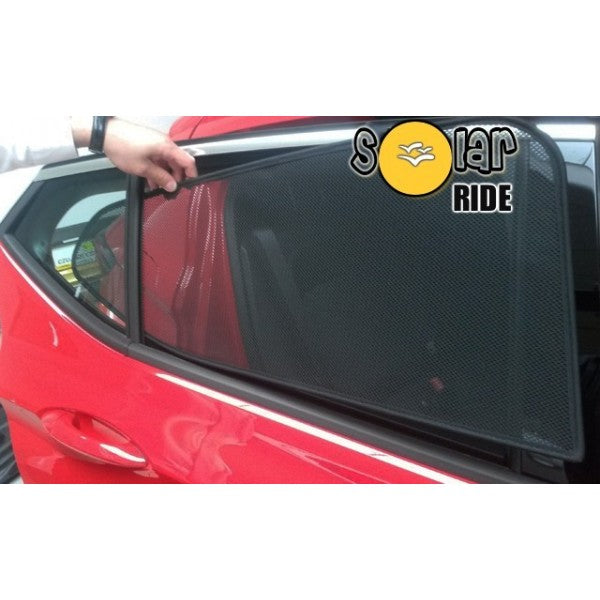 Solskjerm Opel Astra K Hatchback (2015-2022) (3 stk) - sett forfra