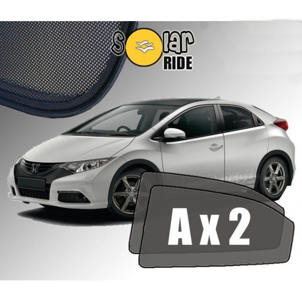 Sr solskjerm i akryl til Honda CIVIC Hatchback IX, vindavviser og regnbeskyttelse
