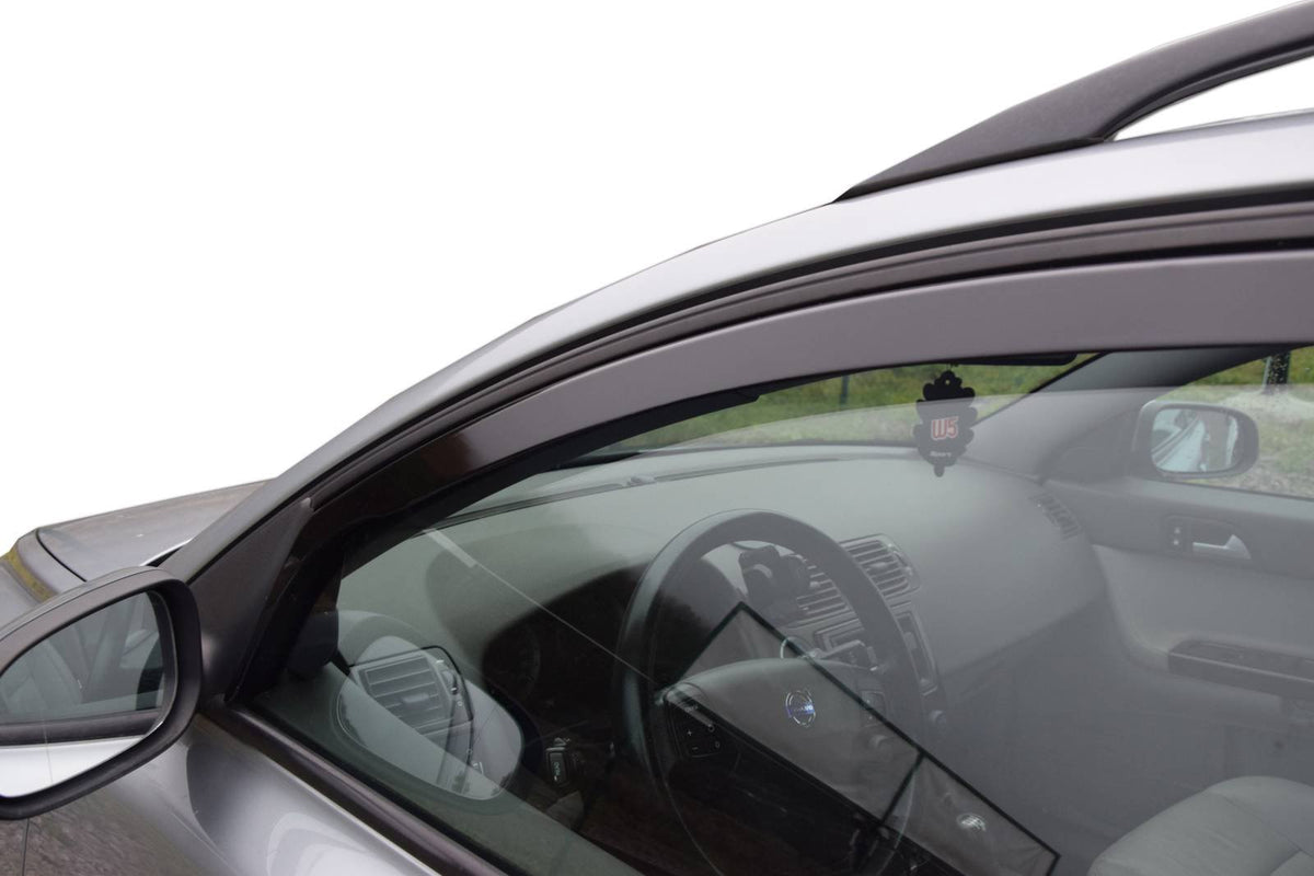 Heko vindavviser til Volvo V50 Stasjonsvogn / sett 4 stk. – sort transparent