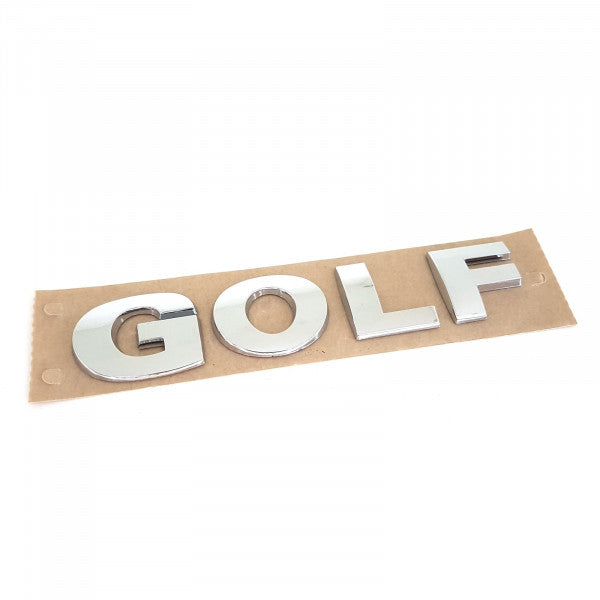 Emblem/logo til Vw Golf 3 (1E) Cabriolet / VW Golf 4 (1J) 1998 - 2006 i blank krom med perfekt passform