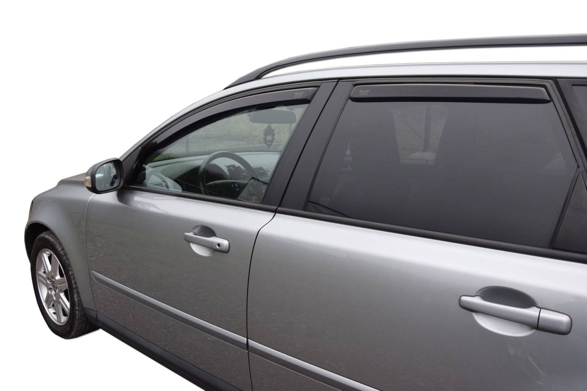 Vindavviser Volvo V50 Stasjonsvogn / sett 4 stk. (2004-2012) – PMMA Plexi - detaljer