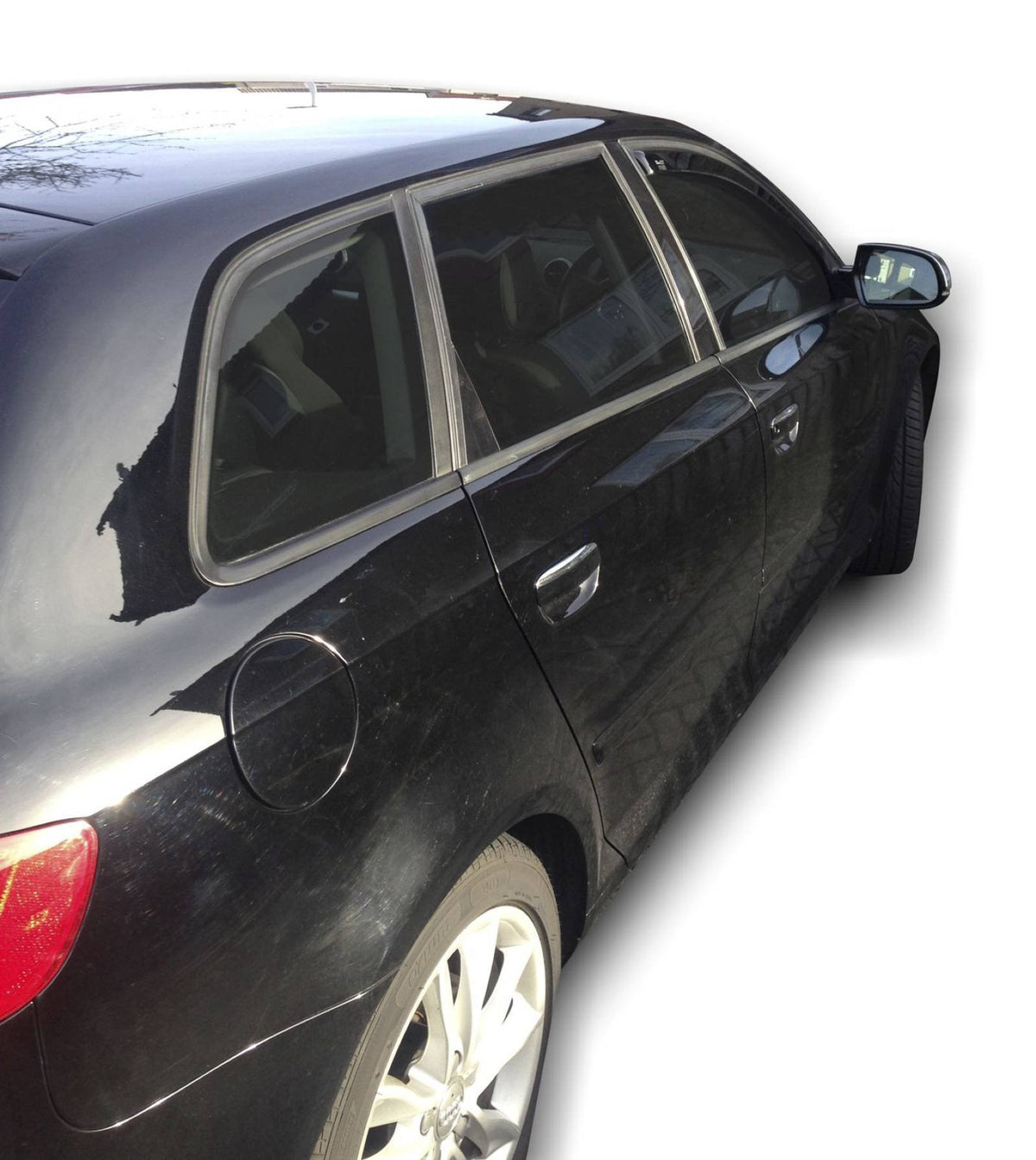 Vindavviser Audi A3 8P (2003-2013) – PMMA Plexi - detaljer