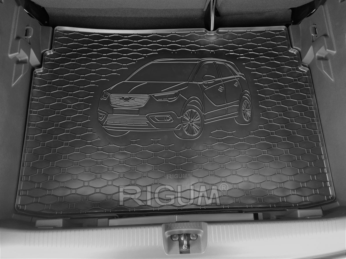 Rigum bagasjeromsmatte til Opel Crossland X – olje- og bensinbestandig
