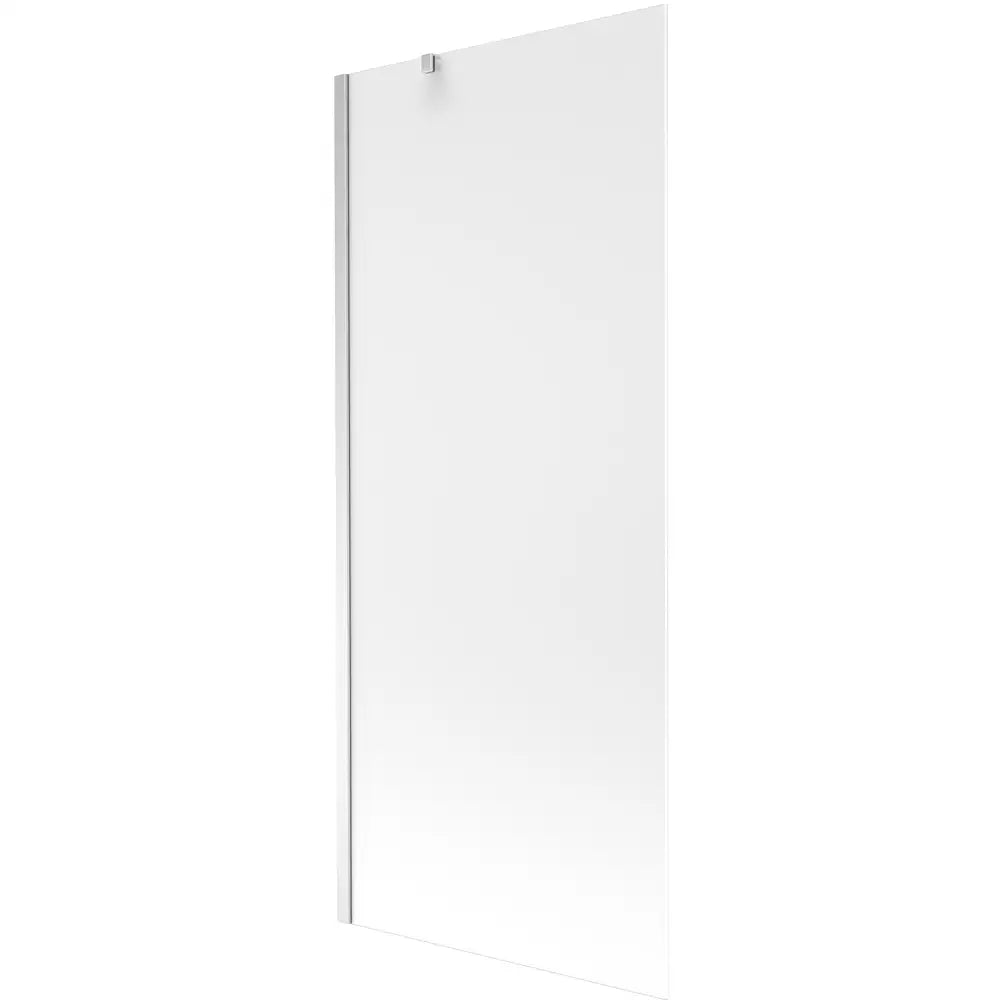 Badekarvegg 1-delt 80x150 Cm Frostet Krom - 1