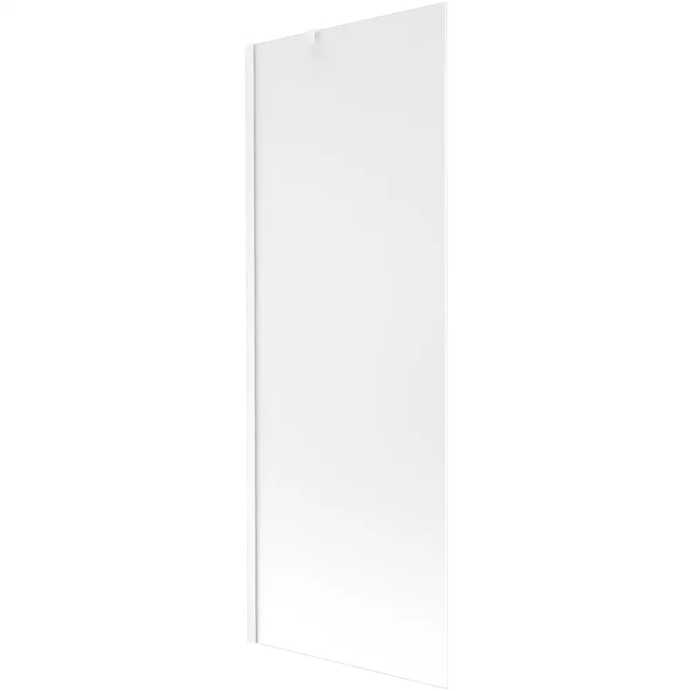 Badekarvegg 1-dørs 70x150 Cm Frosted Hvit - 1