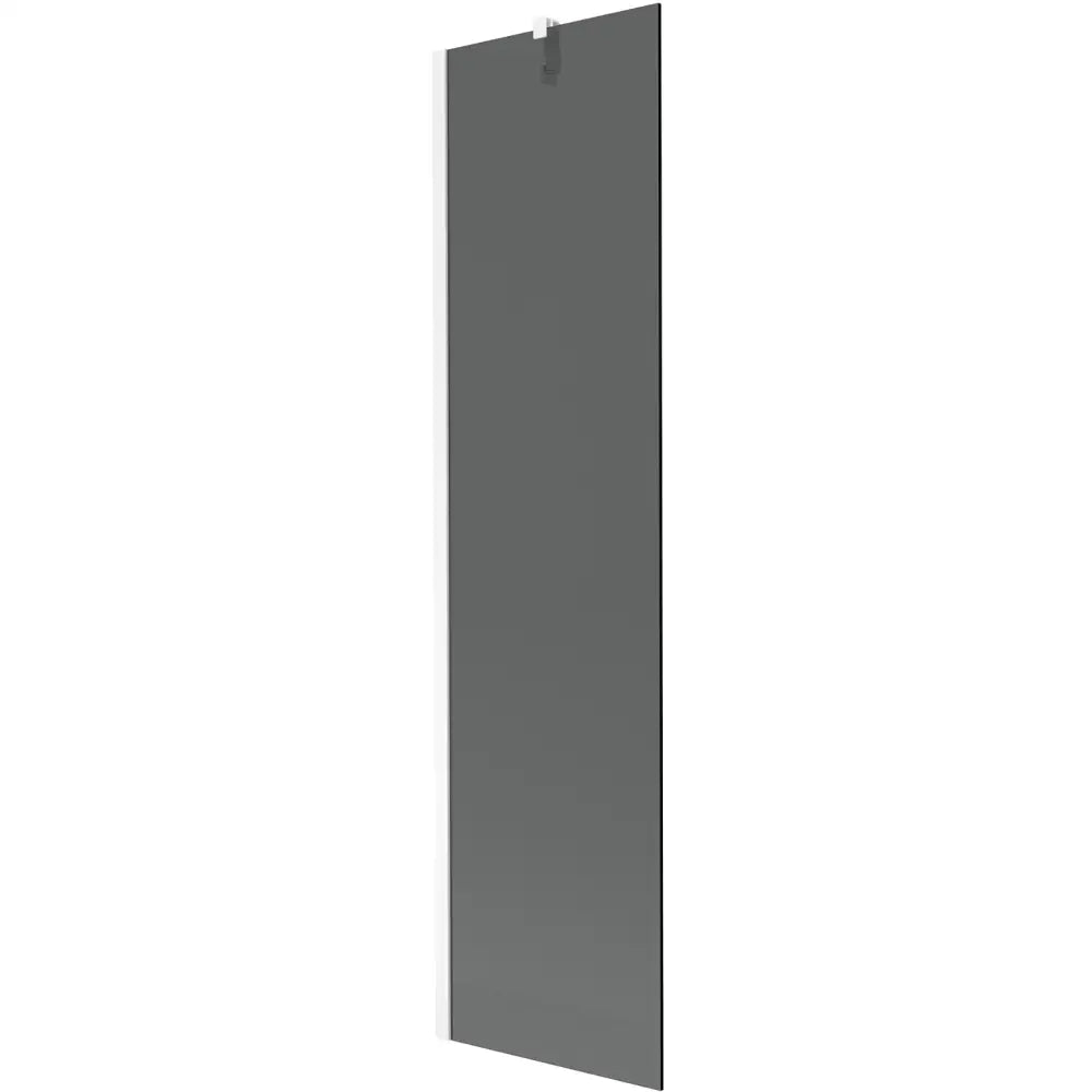 Badekarvegg Med Ett Panel 50x150 Cm Grafit Hvit - 1