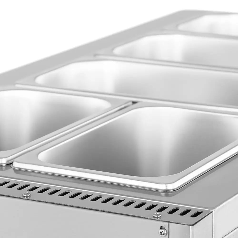 Bain Marie Vannvarmere Gass 0,02 Bar 3300 w 3x Gn 1/3 2x Gn 1/4 - 5