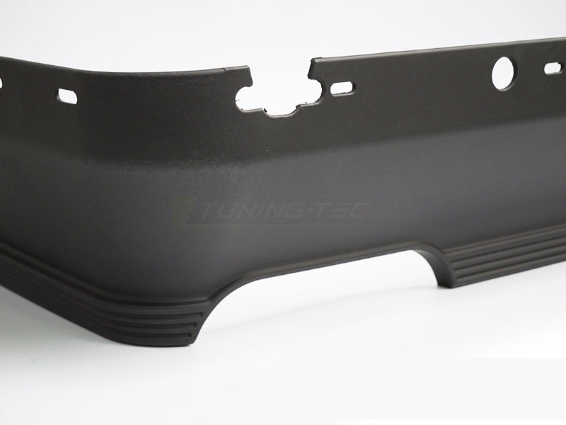 BMW E30 bakfanger sportslig design detaljbilde ulakkert finish
