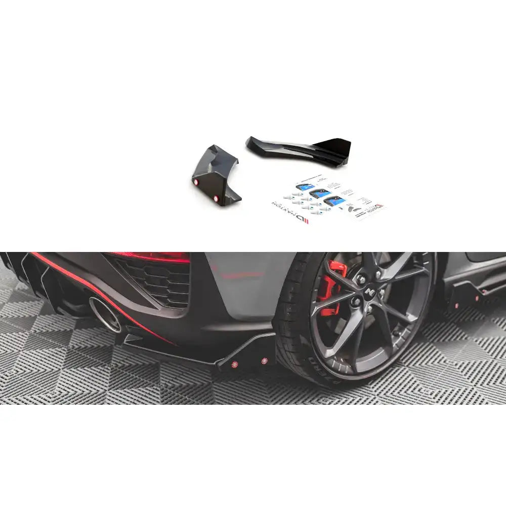 Bakfanger Leppe + Flaps V.1 - Hyundai I30 n Hatchback Mk3 Facelift 20- - 1