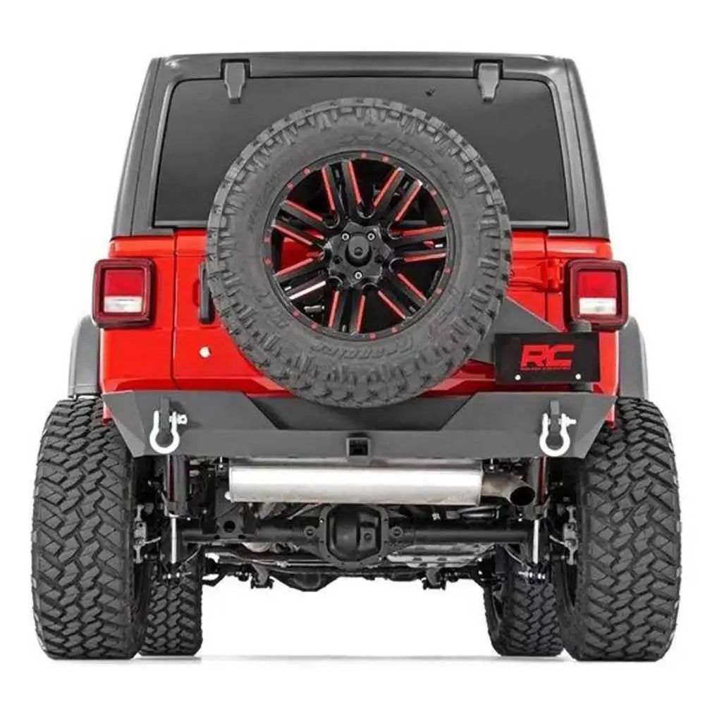 Bakfanger Med Reservehjulmontering - Rough Country Trail - Jeep Wrangler Jl 4xe 21- - 3