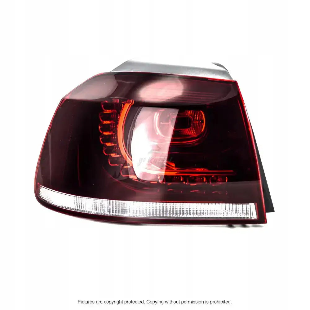 Baklykt Vw Golf 6 08-13 Led Venstre - 1