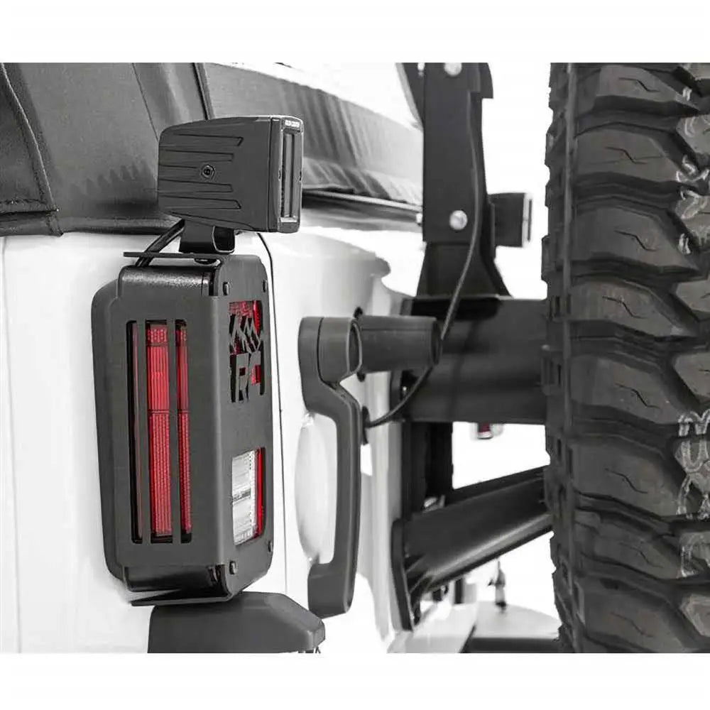 Baklyktbeskyttere Rough Country - Jeep Wrangler Jk 2 d 07-18 - 4