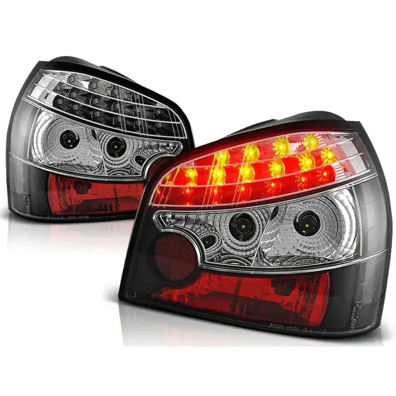 Baklykter Audi A3 08.96-08.00 Black Led - 1