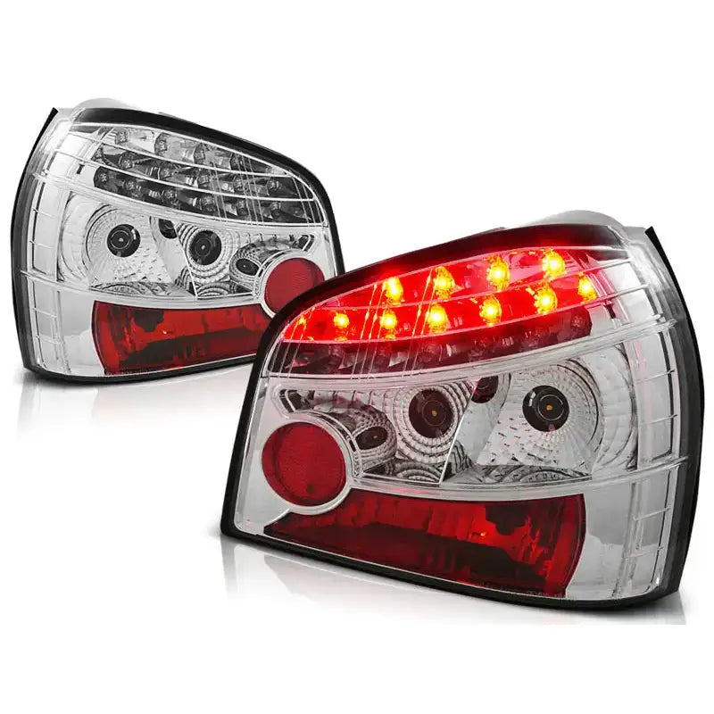 Baklykter Audi A3 08.96-08.00 Chrome Led - 1