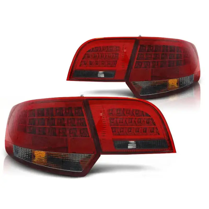 Baklykter Audi A3 8p 04-08 Sportback Red Smoke Led - 2