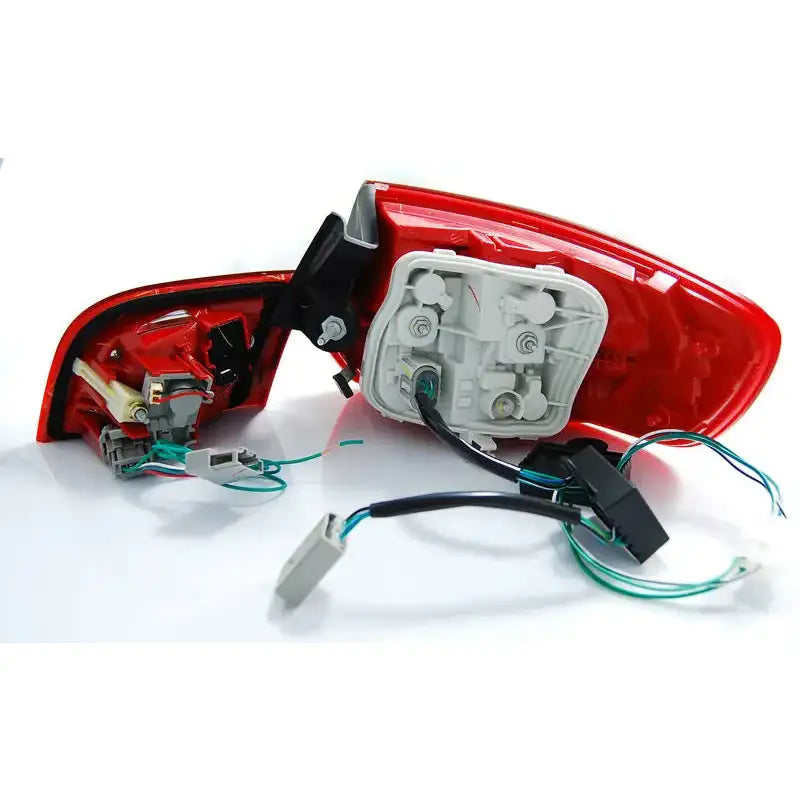 Baklykter Audi A3 8p 04-08 Sportback Red White Led - 3