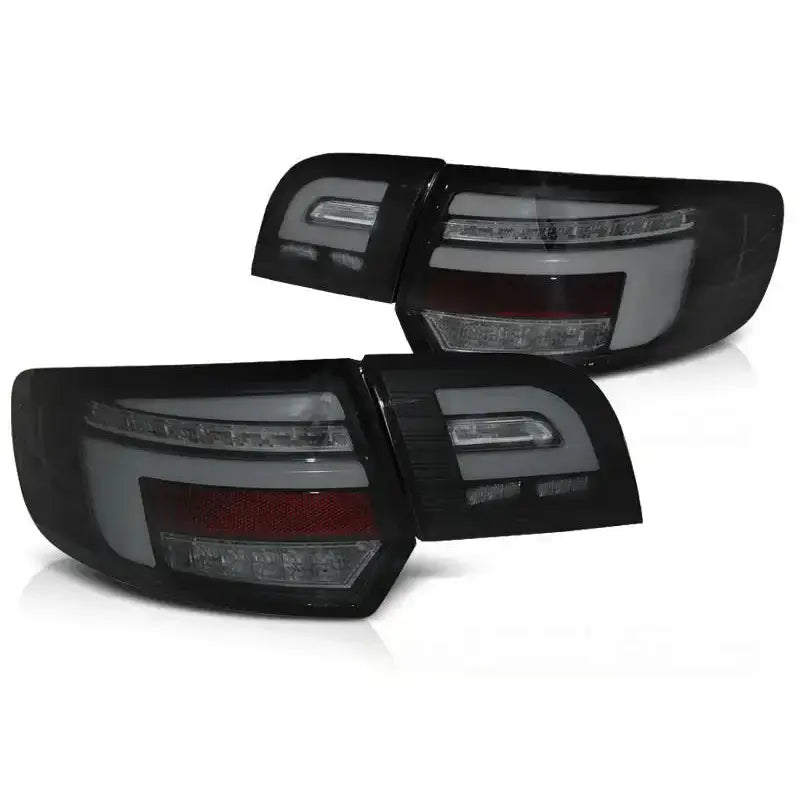 Baklykter Audi A3 8p 5d 08-12 Led Bar Black Seq - 1