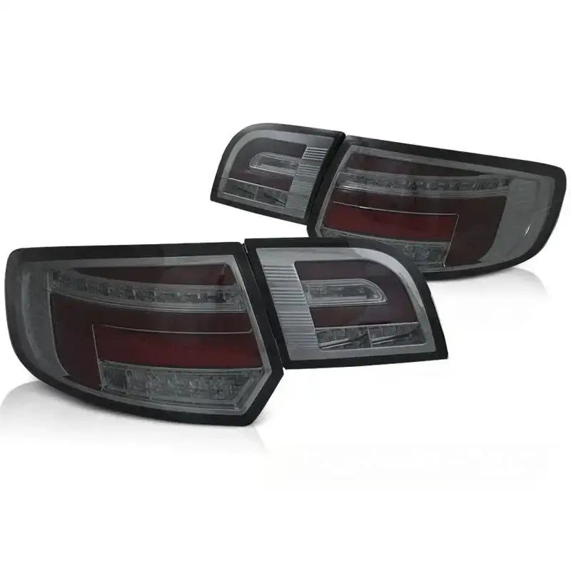 Baklykter Audi A3 8p 5d Sportback 08-12 Led Bar Red Smoke Seq - 1