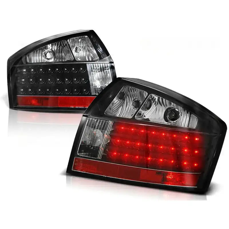 Baklykter Audi A4 10.00-10.04 Black Led - 1