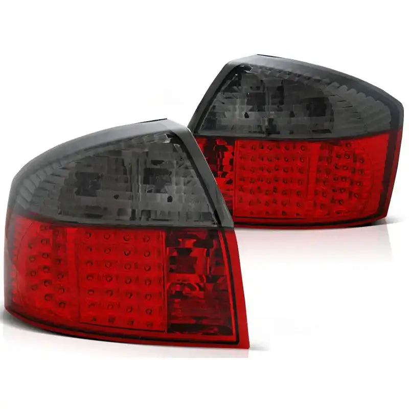 Baklykter Audi A4 10.00-10.04 Red Smoke Led - 2