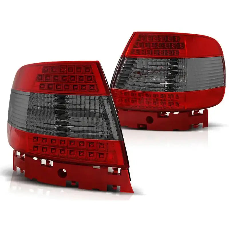 Baklykter Audi A4 11.94-09.00 Red Smoke Led - 2