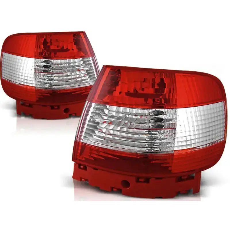 Baklykter Audi A4 11.94-09.00 Red White - 1