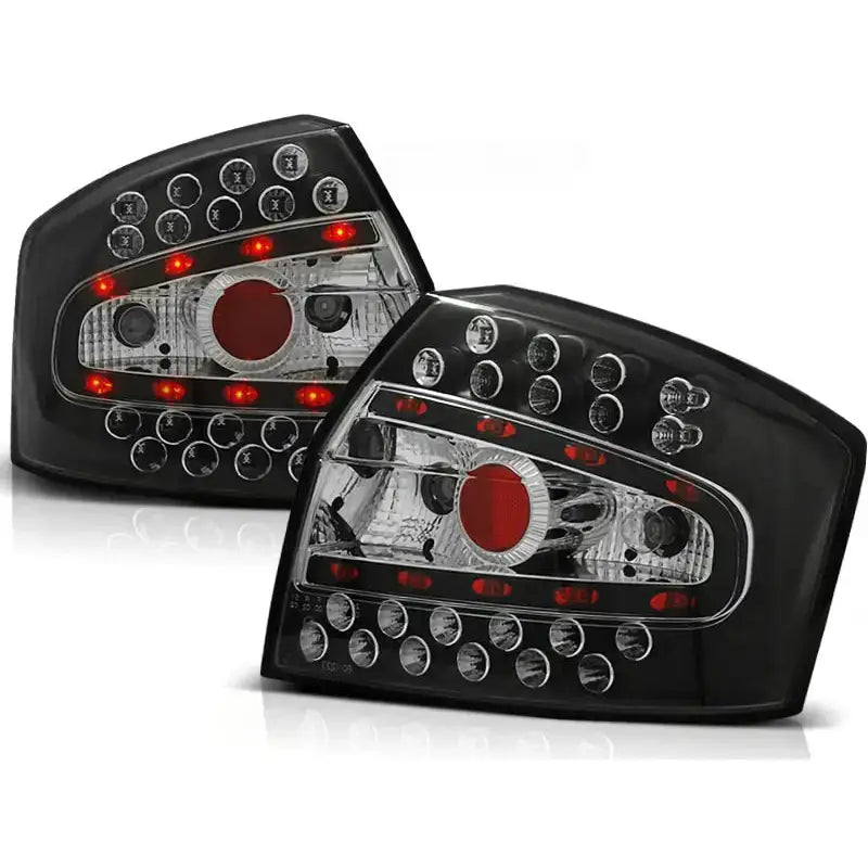 Baklykter Audi A4 8e 10.00-10.04 Sedan Black Led - 2