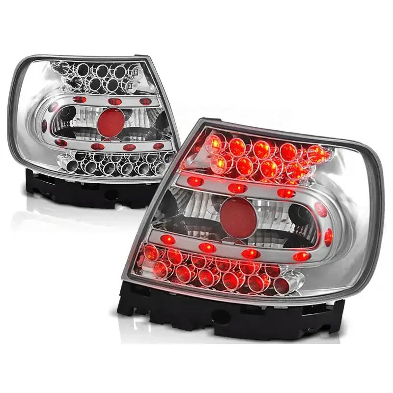 Baklykter Audi A4 B5 11.94-09.00 Chrome Led - 1