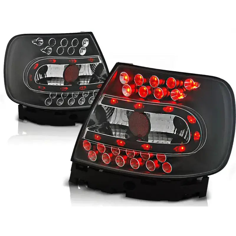 Baklykter Audi A4 B5 11.94-10.00 Black Led - 1