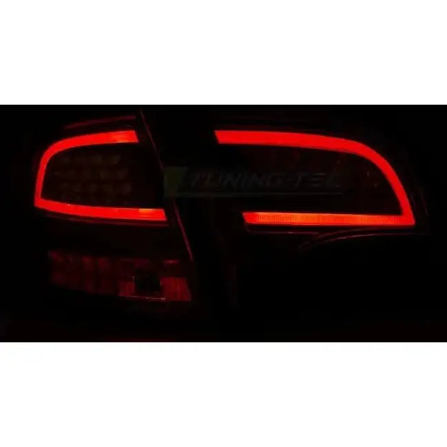 Baklykter Audi A4 B7 11.04-03.08 Avant Red Smoke Led - 3