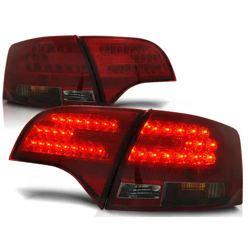 Baklykter Audi A4 B7 11.04-03.08 Red Smoke Led - 1