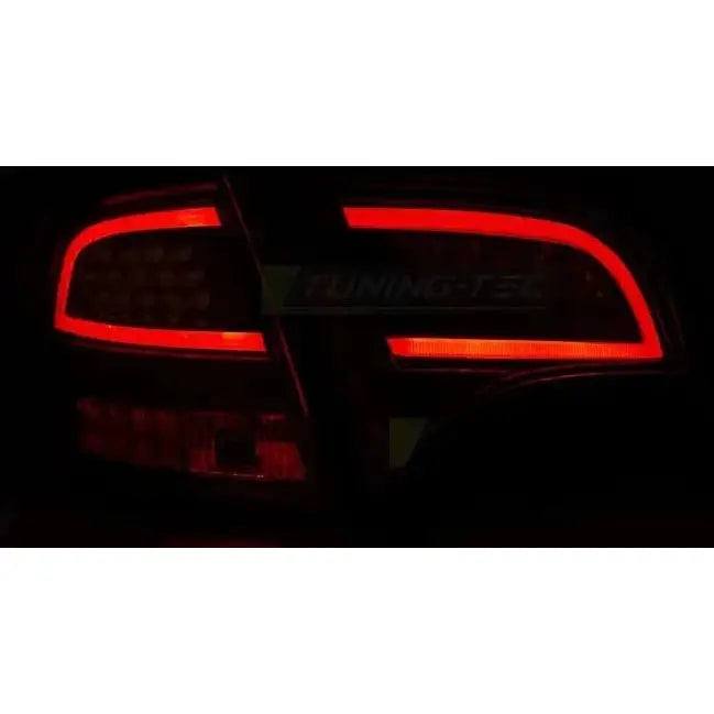 Baklykter Audi A4 B7 11.04-03.08 Red Smoke Led - 2