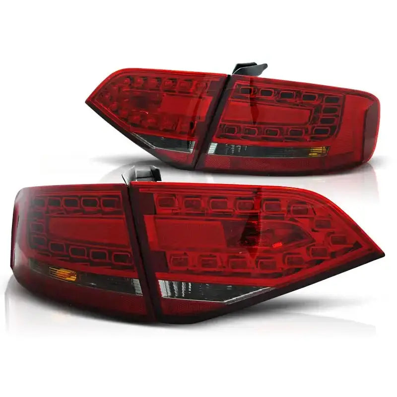 Baklykter Audi A4 B8 08-11 Sedan Red Smoke Led - 2