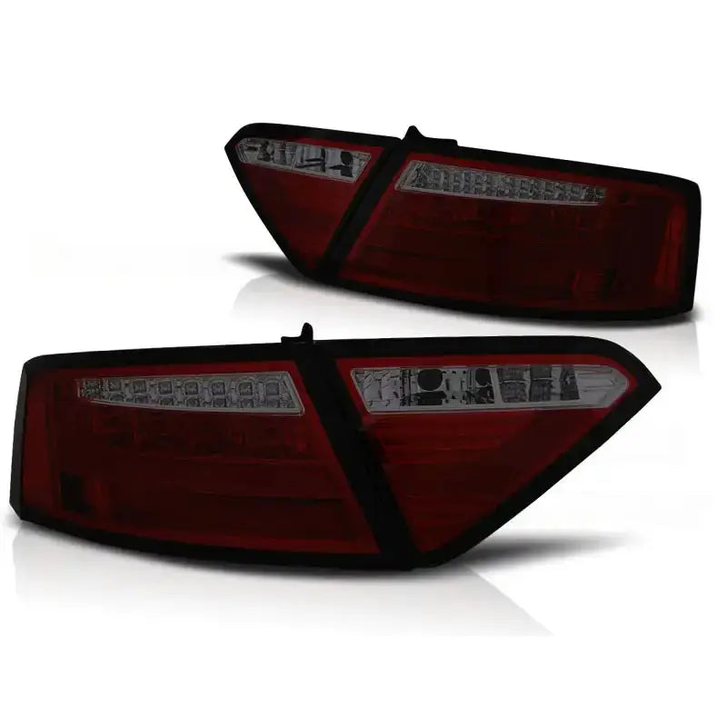 Baklykter Audi A5 07-06.11 Coupe Red Smoke Led Bar - 2