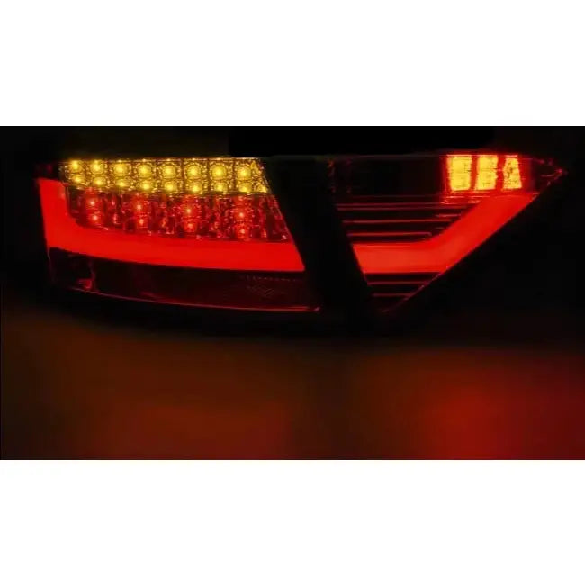 Baklykter Audi A5 07-06.11 Coupe Red White Led Bar - 5