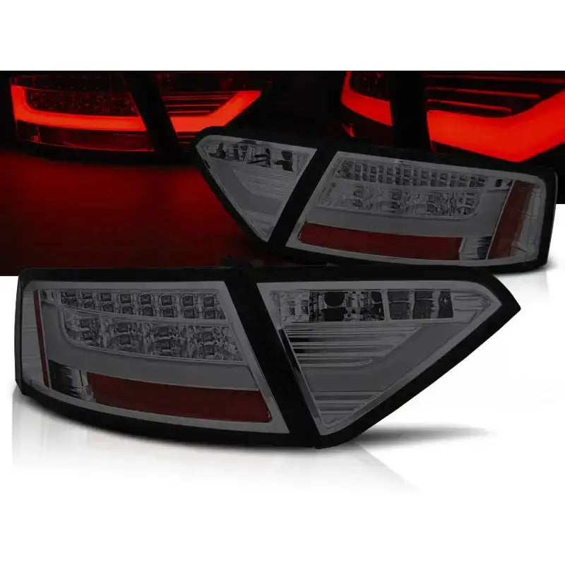 Baklykter Audi A5 07-06.11 Coupe Smoke Led Bar - 1