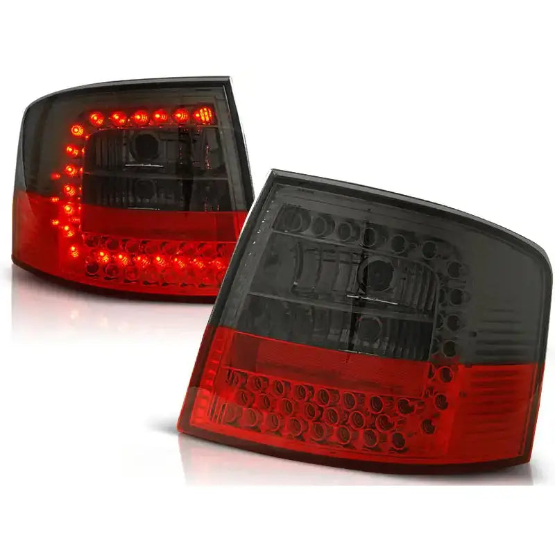 Baklykter Audi A6 05.97-05.04 Avant Red Smoke Led - 1