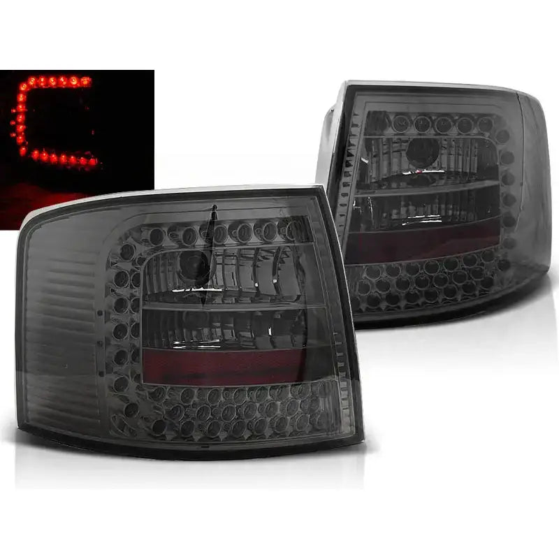 Baklykter Audi A6 05.97-05.04 Smoke Led - 1