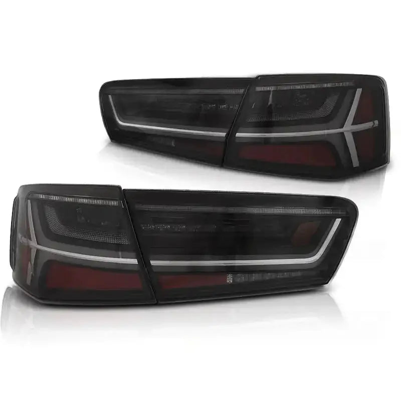 Baklykter Audi A6 C7 11-14 Limousine Smoke Led Bar Seq - 2