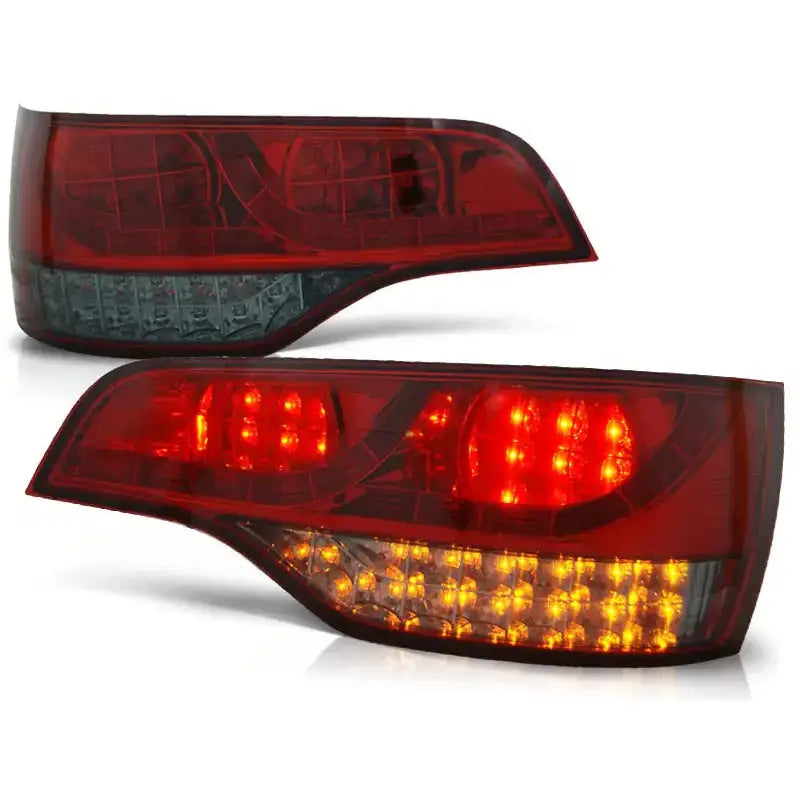 Baklykter Audi Q7 06-09 Red Smoke Led - 2