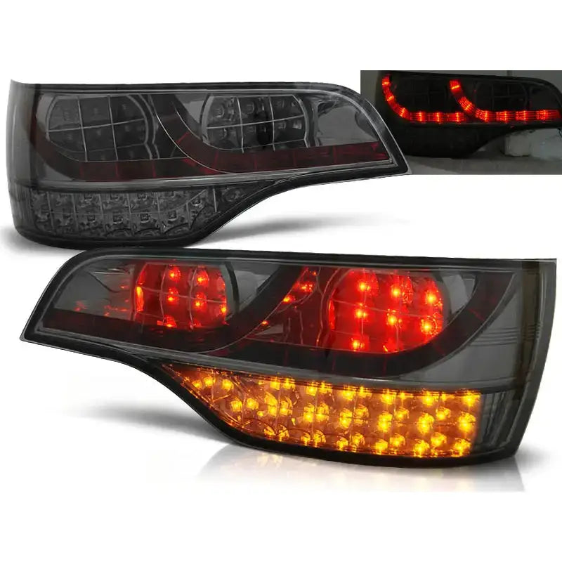 Baklykter Audi Q7 06-09 Smoke Led - 1