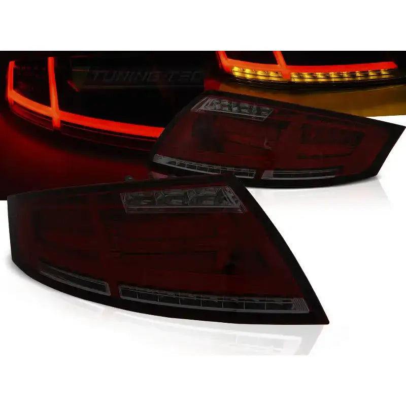 Baklykter Audi Tt 04.06-02.14 Red Smoke Led Bar - 1