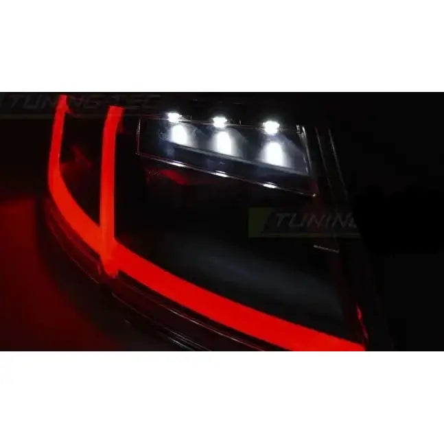 Baklykter Audi Tt 04.06-02.14 Red Smoke Led Bar - 7