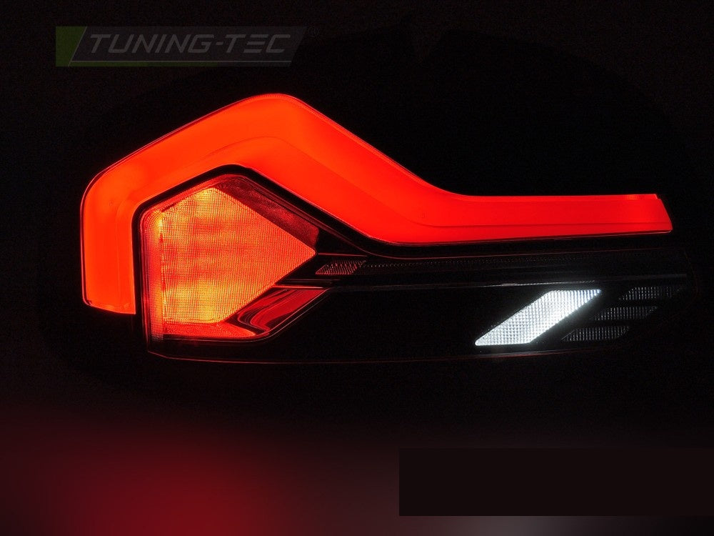 Baklykter BMW 2-Serie F22/F23/F87 (2014–2021) LED Rød Smoke bakfra montert