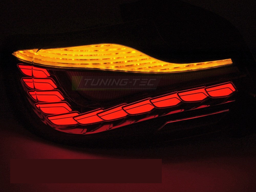 Baklykter sett BMW F22 F23 F87 OLED LED rød venstre og høyre side