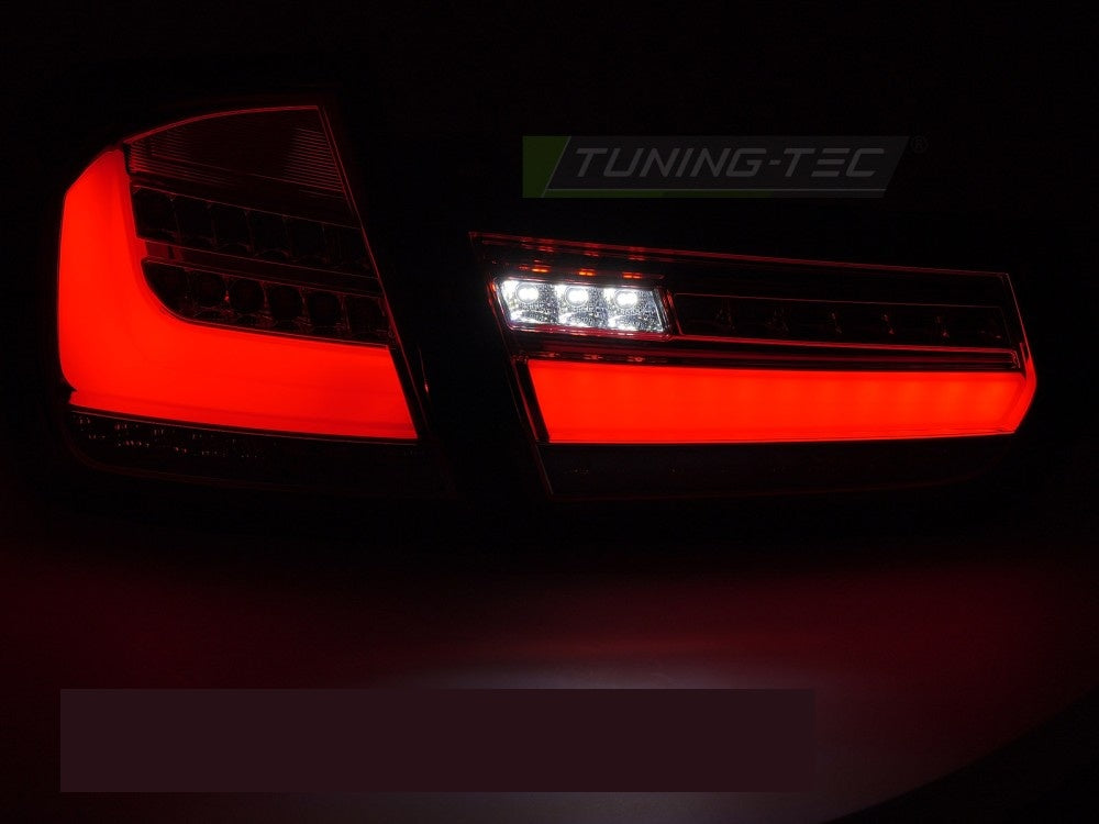 Sekvensielle LED bar baklykter BMW F30 smoke-design detaljbilde