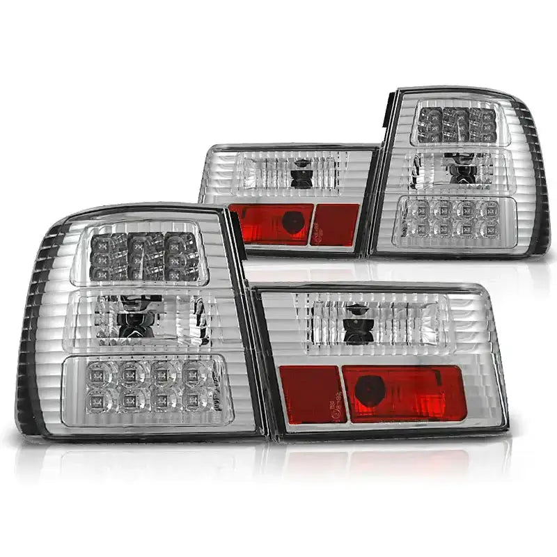 Baklykter Bmw E34 02.88-12.95 Chrome Led - 2