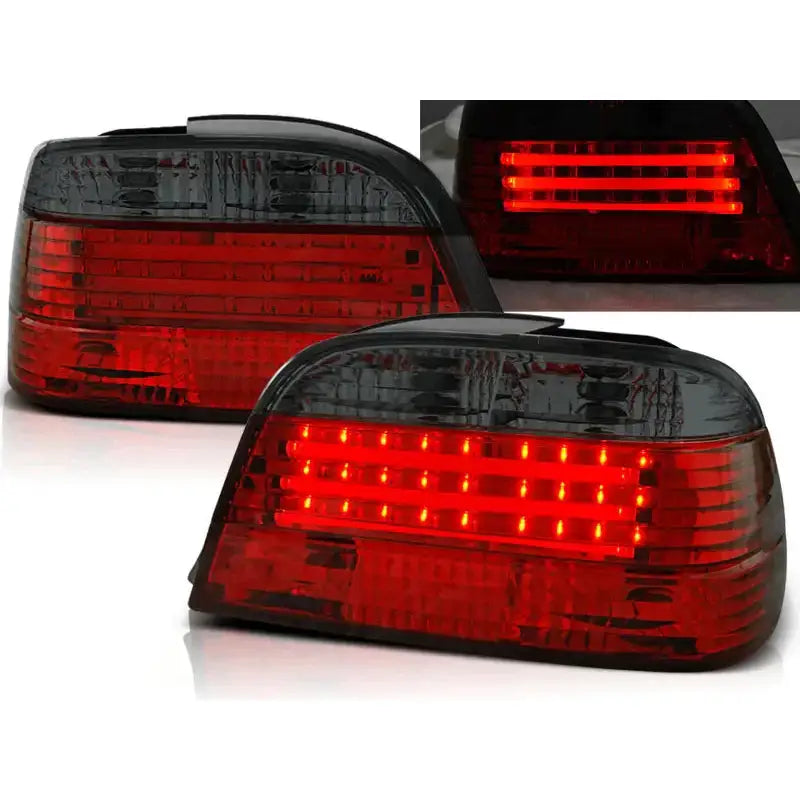 Baklykter Bmw E38 06.94-07.01 Red Smoke Led - 1