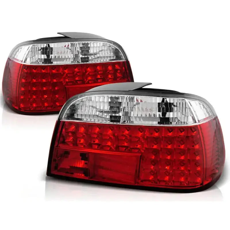 Baklykter Bmw E38 06.94-07.01 Red White Led Limousine